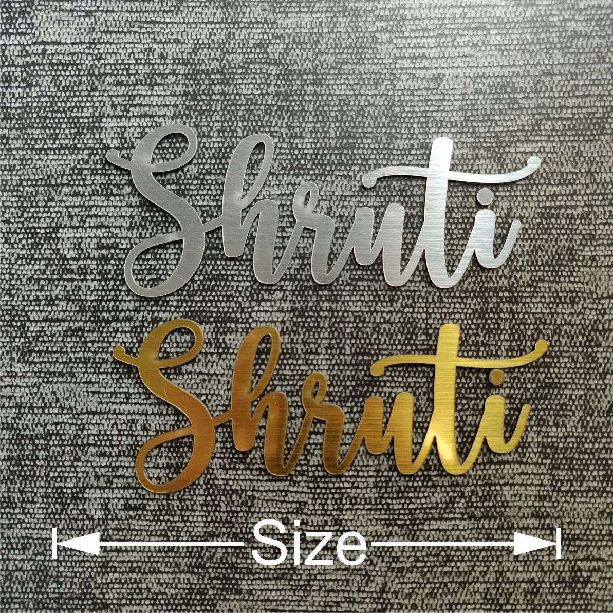 Acrylic Name Cutout