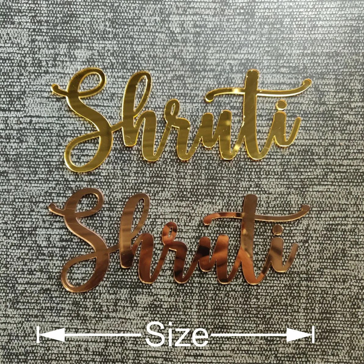 Acrylic Name Cutout