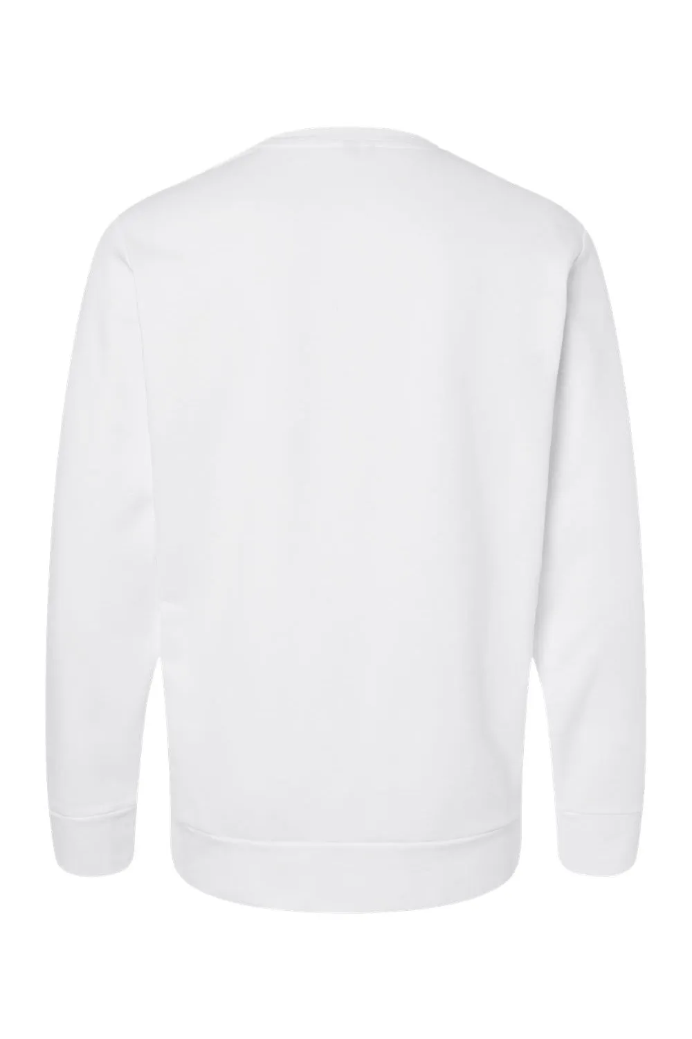 Adidas Mens Fleece Crewneck Sweatshirt - White - NEW