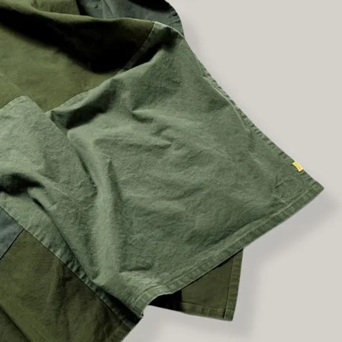 BASSHU PATCHWORK MULTI CLOTH - KHAKI
