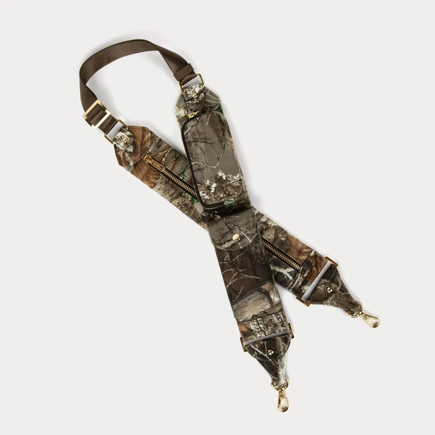 Billie Utility Crossbody with Case - Realtree/Gold