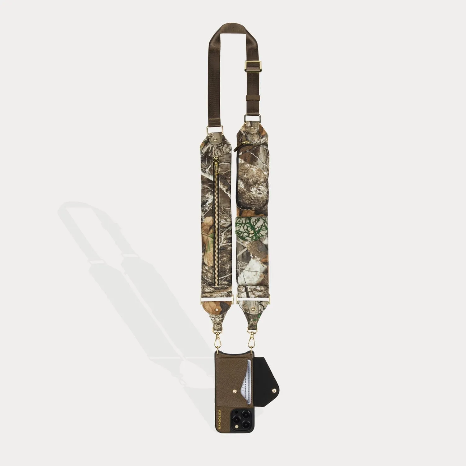 Billie Utility Crossbody with Case - Realtree/Gold