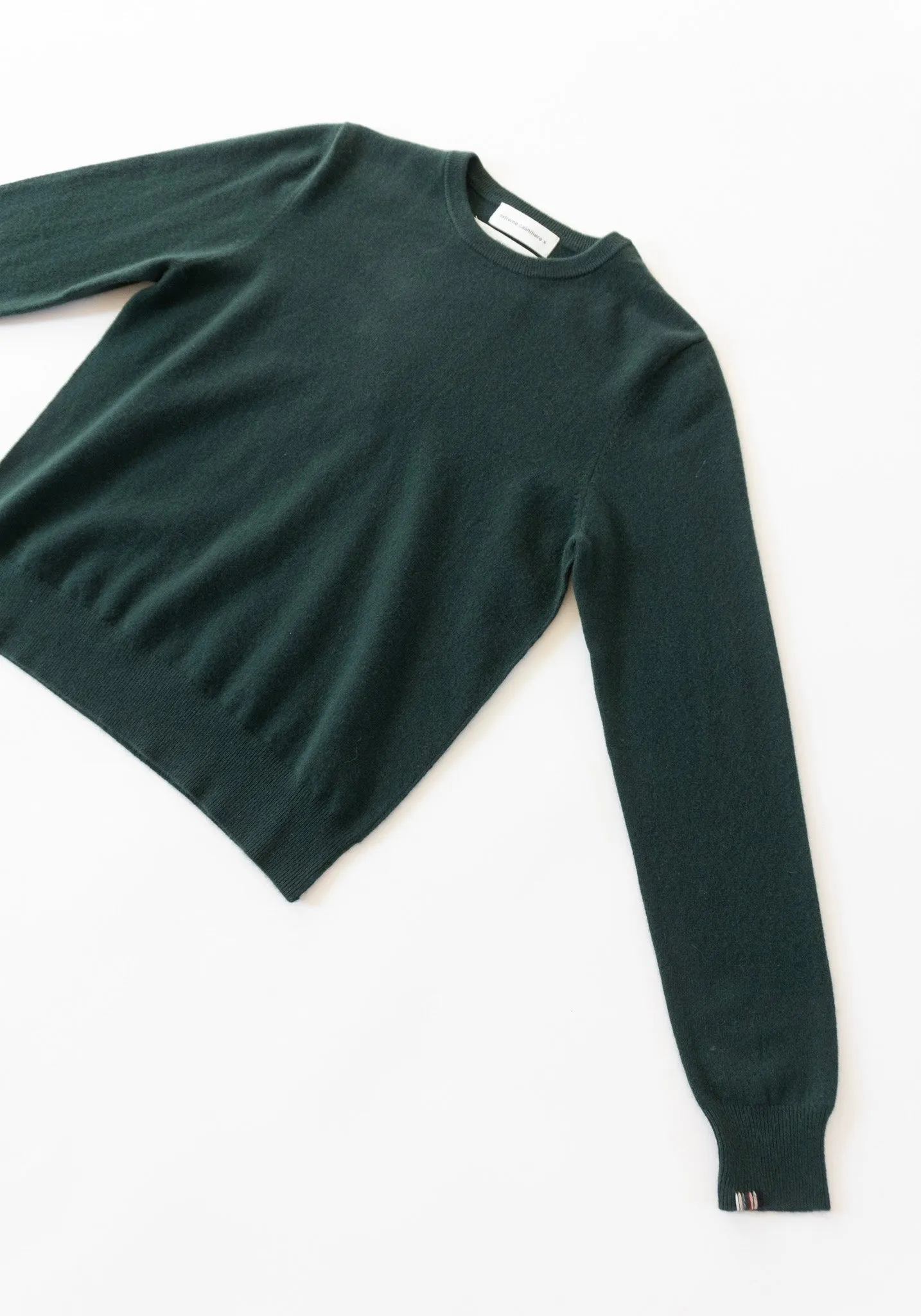 Cashmere Be Classic Sweater in Forest