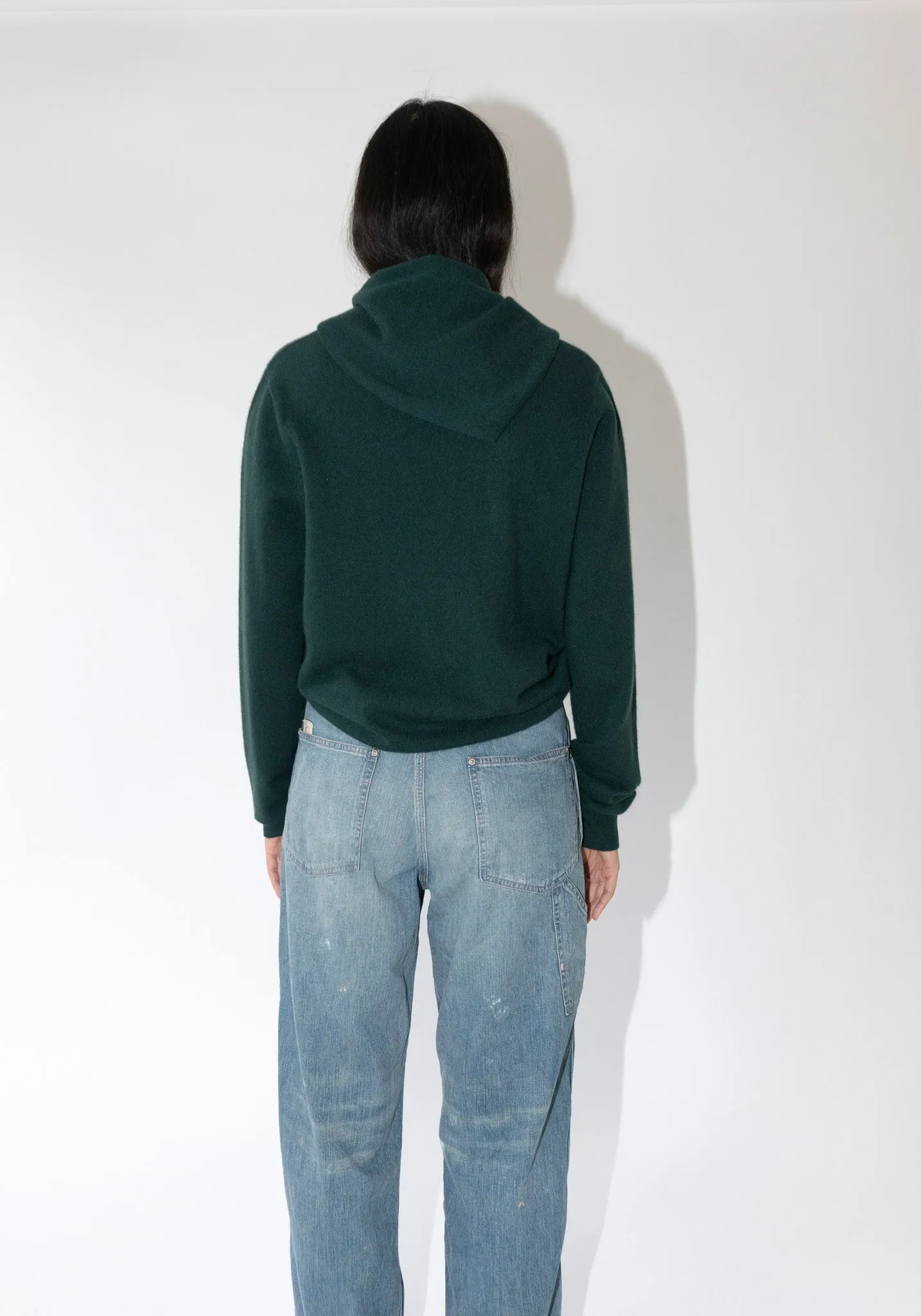 Cashmere Be Classic Sweater in Forest