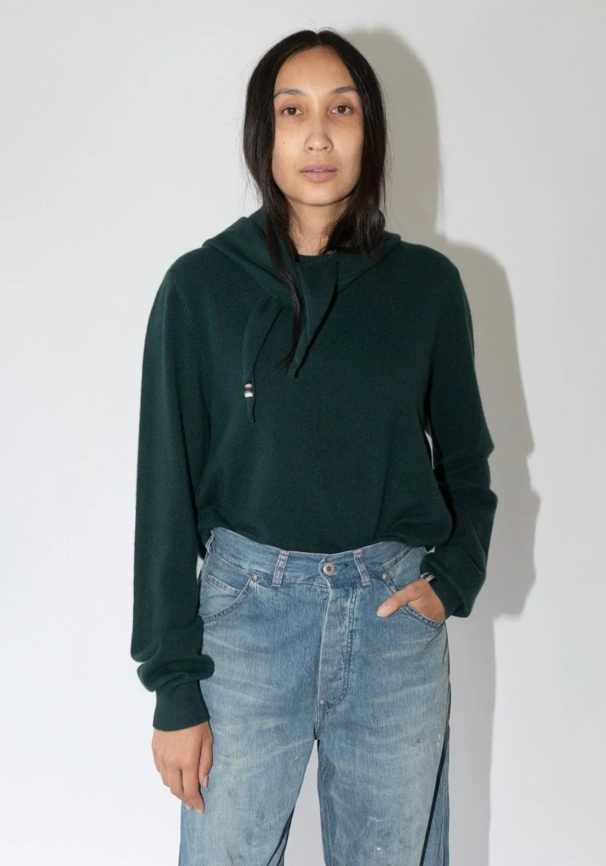 Cashmere Be Classic Sweater in Forest