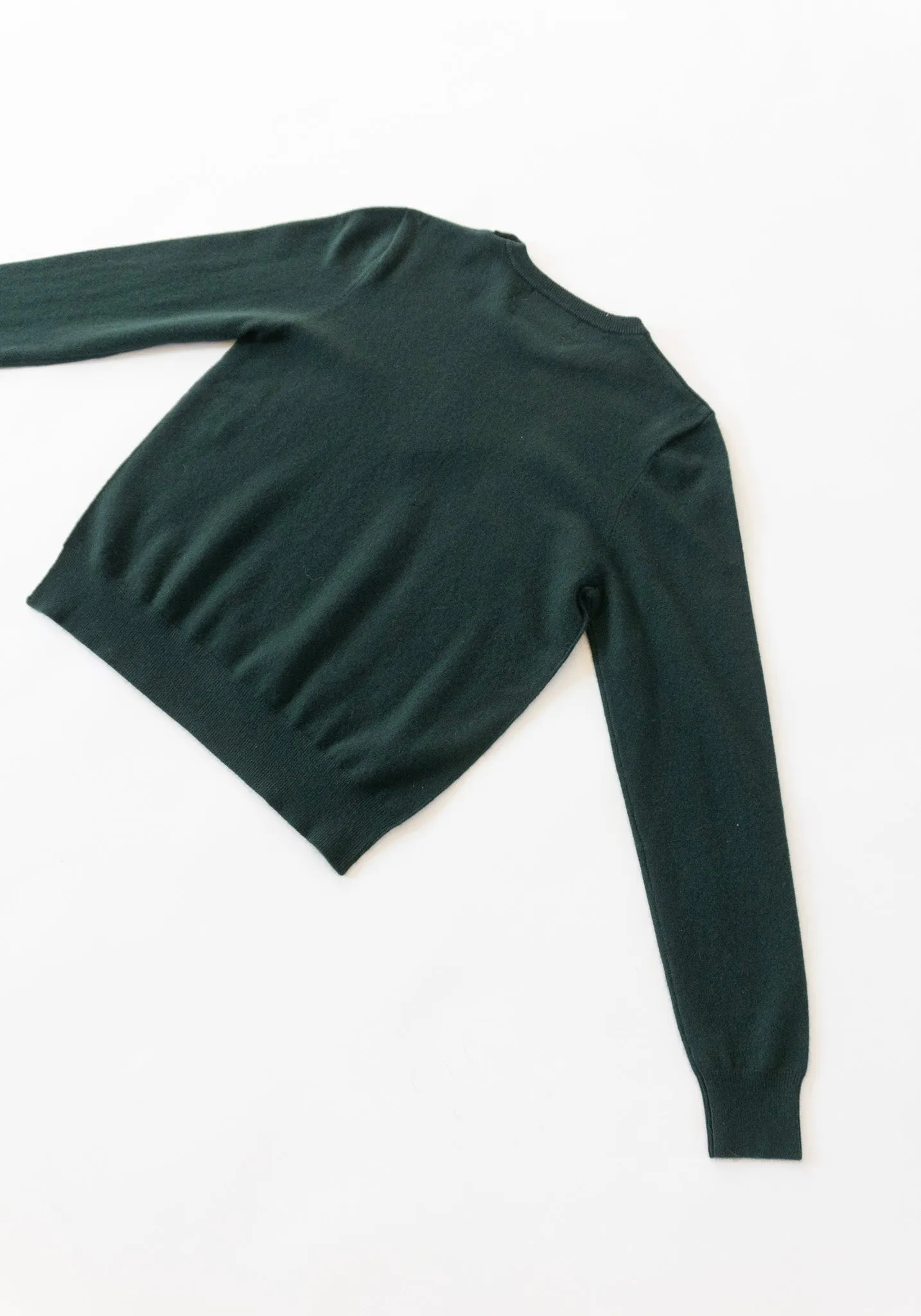 Cashmere Be Classic Sweater in Forest
