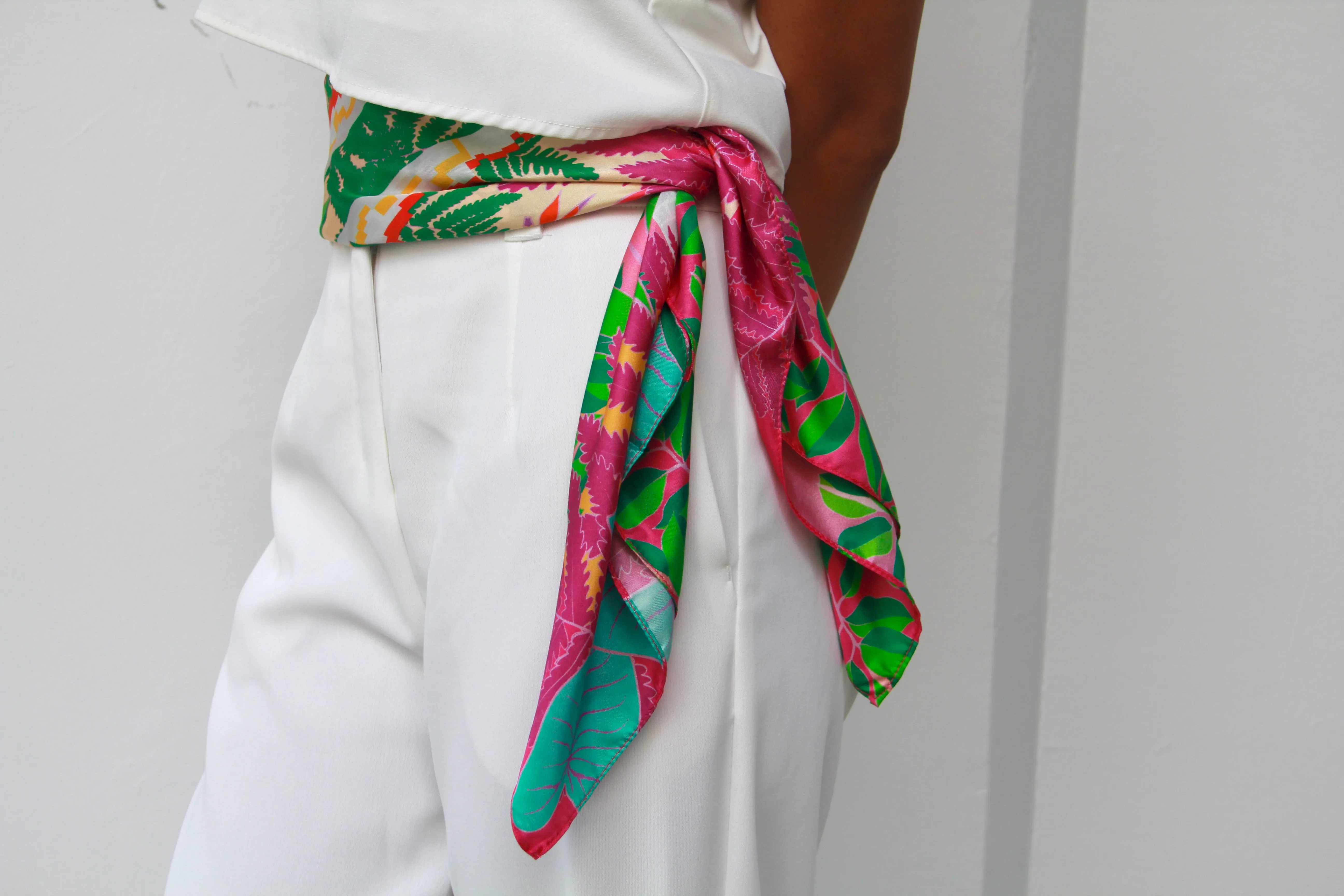 Fort Canning Hill Silk Scarf