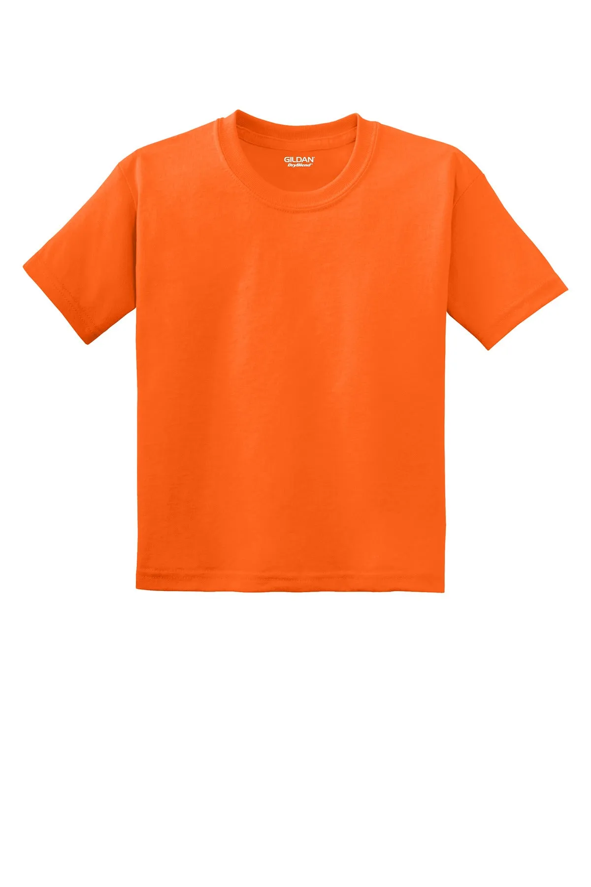Gildan Youth DryBlend 50 Cotton/50 Poly T-Shirt. 8000B