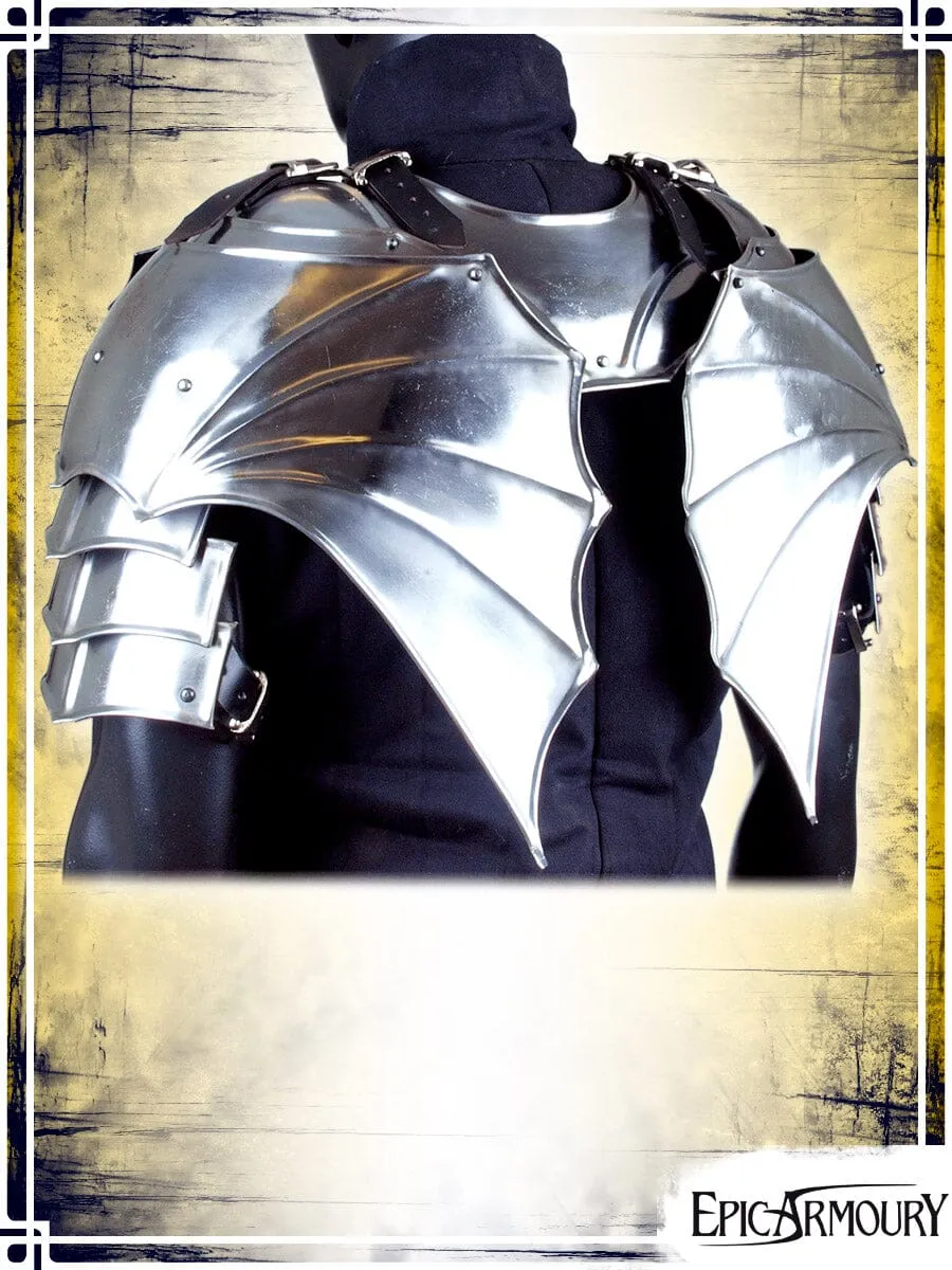 Gothic Pauldrons and Gorget