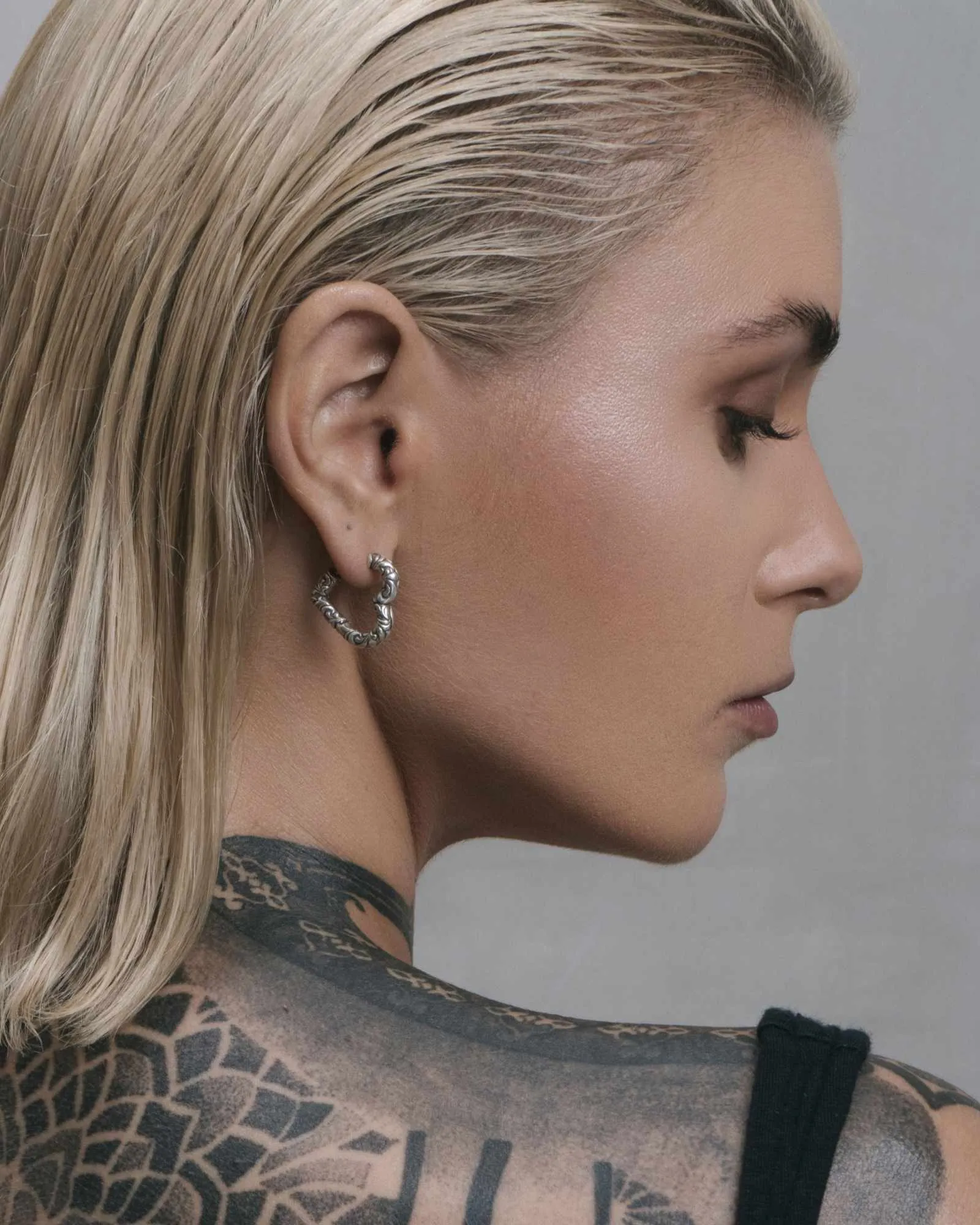 Gregoria Heart Earrings