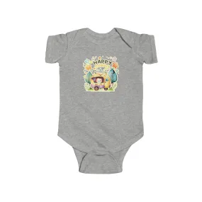 Happy Camper Infant Fine Jersey Bodysuit