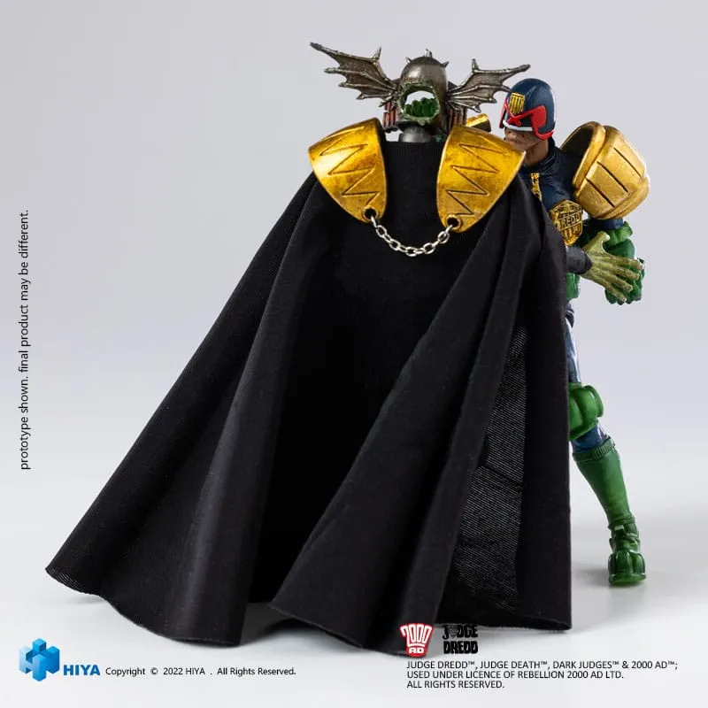 Hiya Toys 2000 AD Judge Dredd Gaze Into The Fist of Dredd Exquisite Mini 1/18 Action Figure