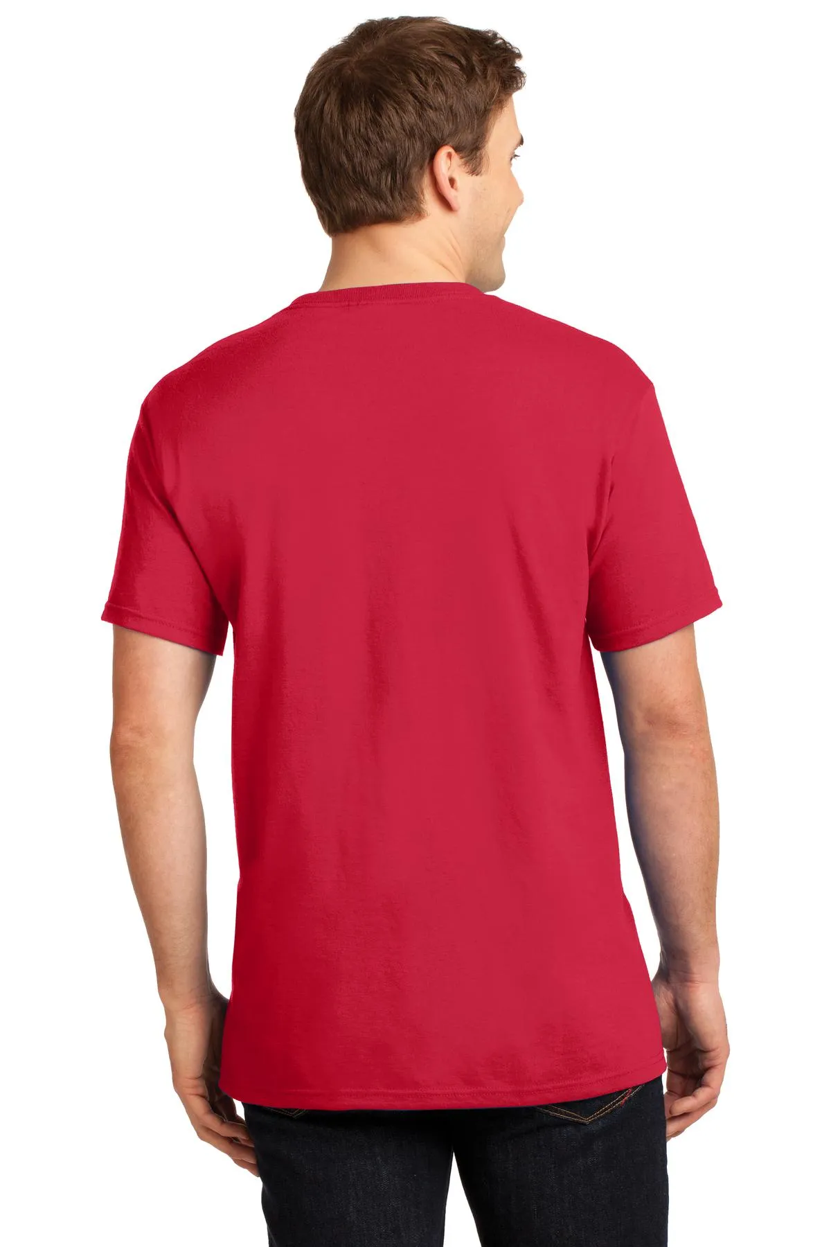 Jerzees - Dri-Power 50/50 Cotton/Poly Pocket T-Shirt. 29MP