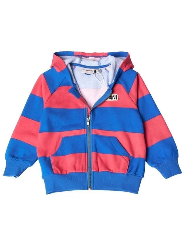 Kids brushed hood zip up 2372018528 PINK