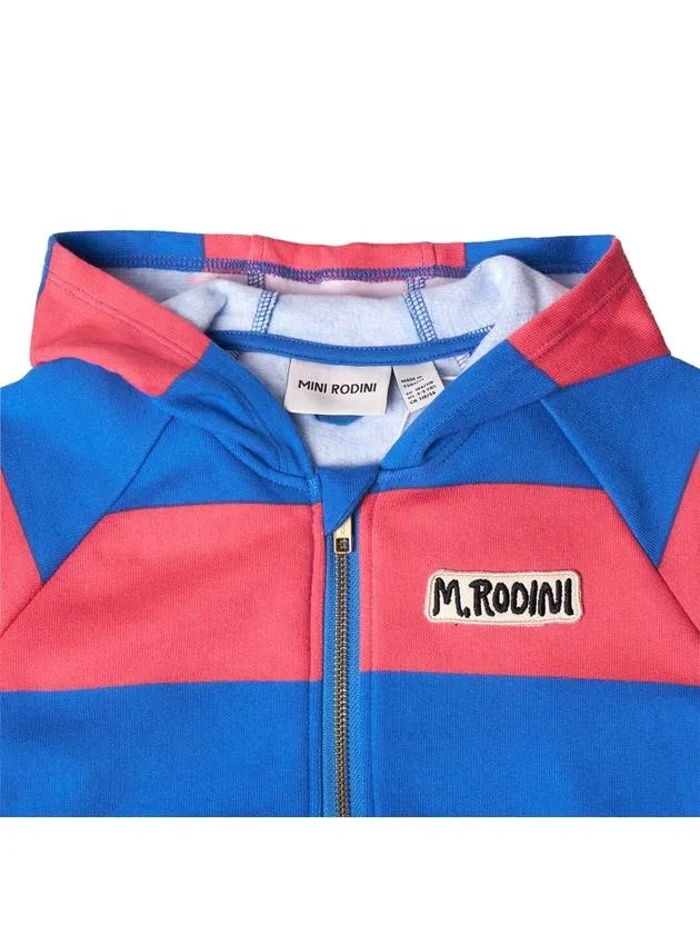 Kids brushed hood zip up 2372018528 PINK