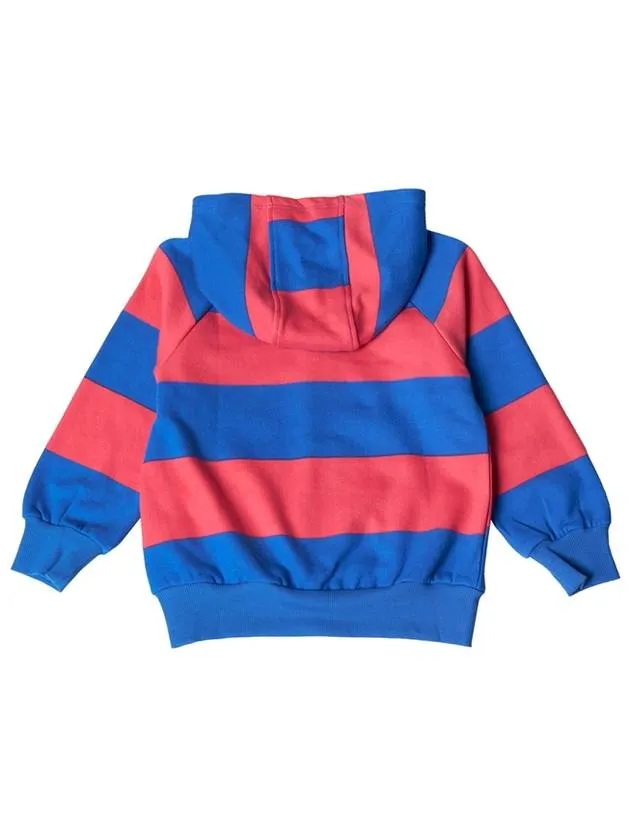 Kids brushed hood zip up 2372018528 PINK