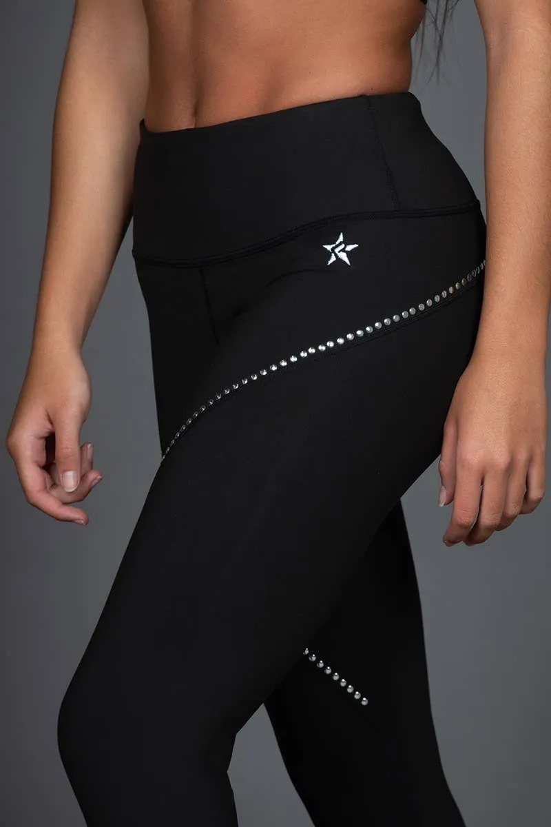Legendary Legging in Black Stud