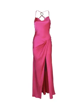 Pinko Fiji Long Satin Dress