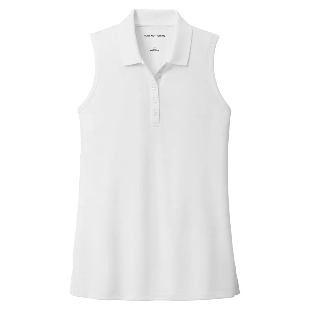 Port Authority Ladies Dry Zone UV Micro-Mesh Sleeveless Polo