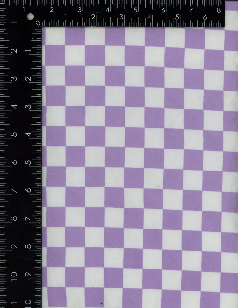 SUPER SOFT POLYESTER SPANDEX DBP / DTY BRUSHED CHECK [NF00278-009]