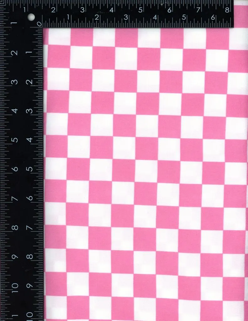 SUPER SOFT POLYESTER SPANDEX DBP / DTY BRUSHED CHECK [NF00278-009]