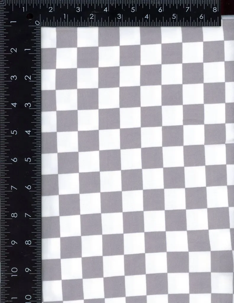 SUPER SOFT POLYESTER SPANDEX DBP / DTY BRUSHED CHECK [NF00278-009]