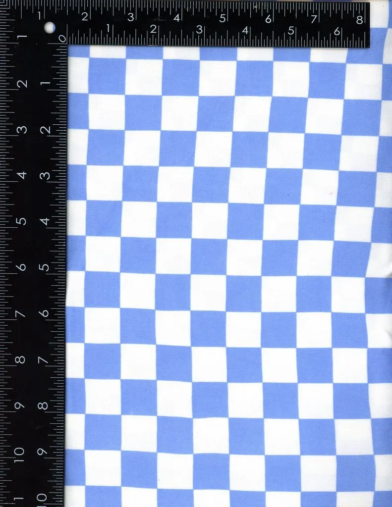 SUPER SOFT POLYESTER SPANDEX DBP / DTY BRUSHED CHECK [NF00278-009]