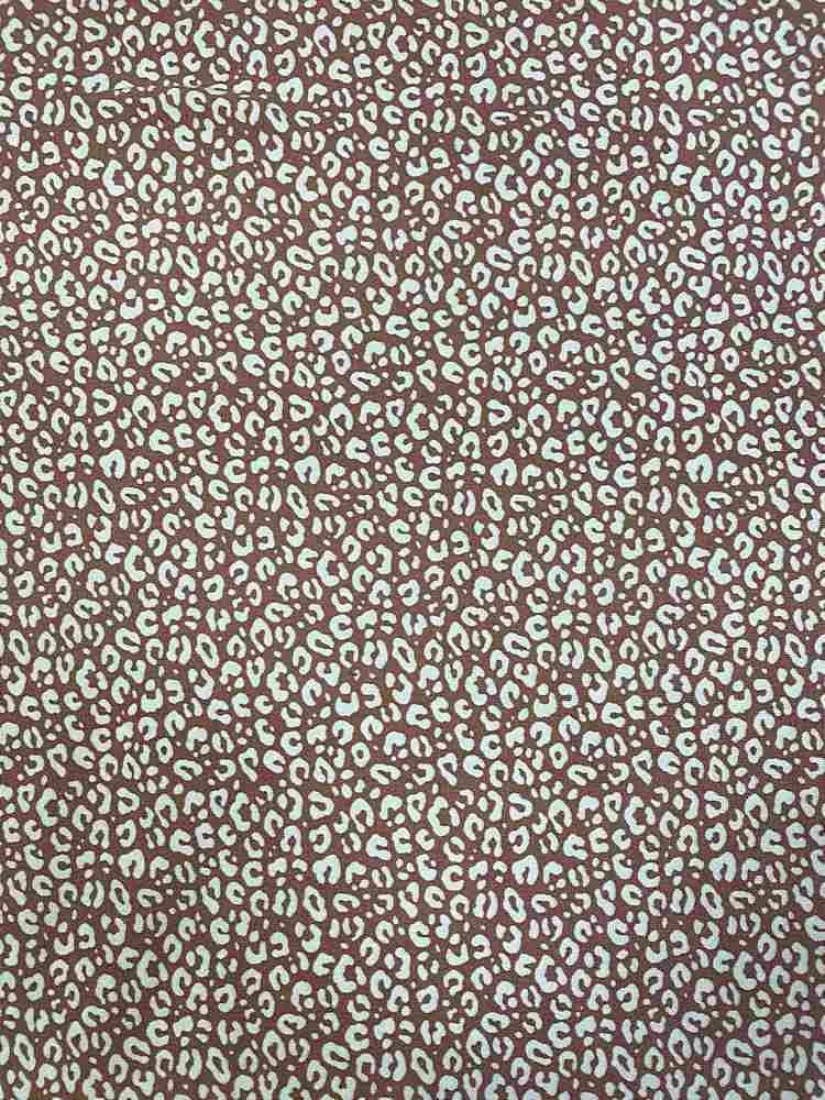 SUPER SOFT POLYESTER SPANDEX DBP / DTY BRUSHED MINI LEOPARD NFA191106B-009