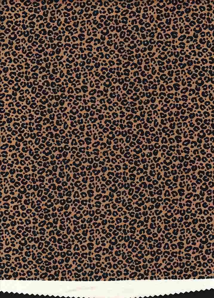 SUPER SOFT POLYESTER SPANDEX DBP / DTY BRUSHED MINI LEOPARD NFA191106B-009