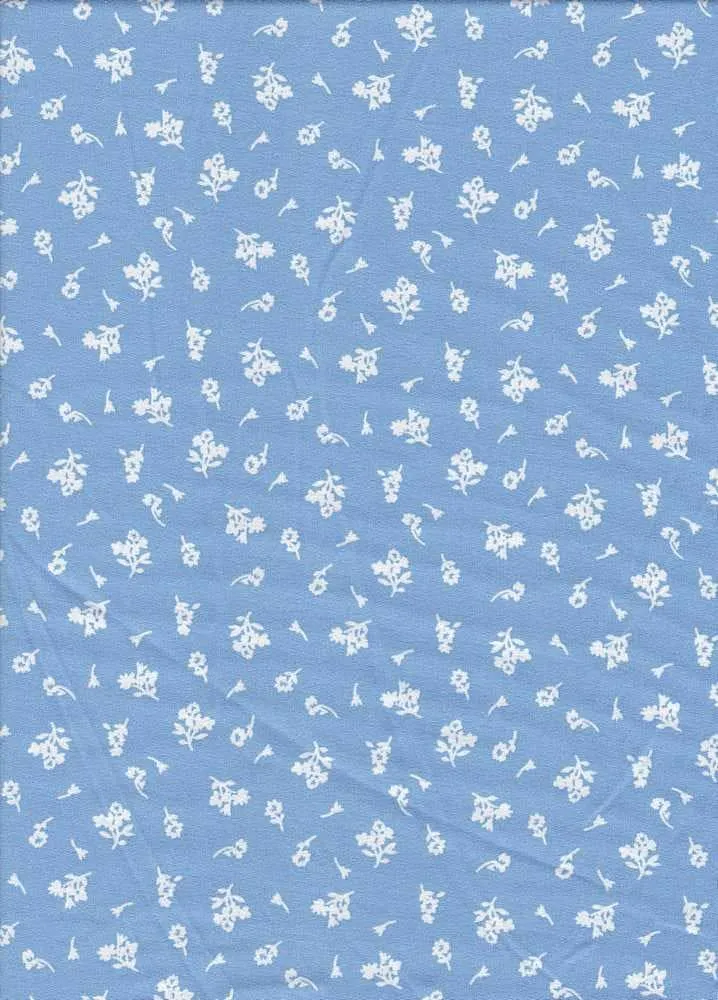 SUPER SOFT POLYESTER SPANDEX DBP / DTY BRUSHED MONOTONE FLORAL [NFF190918-009]