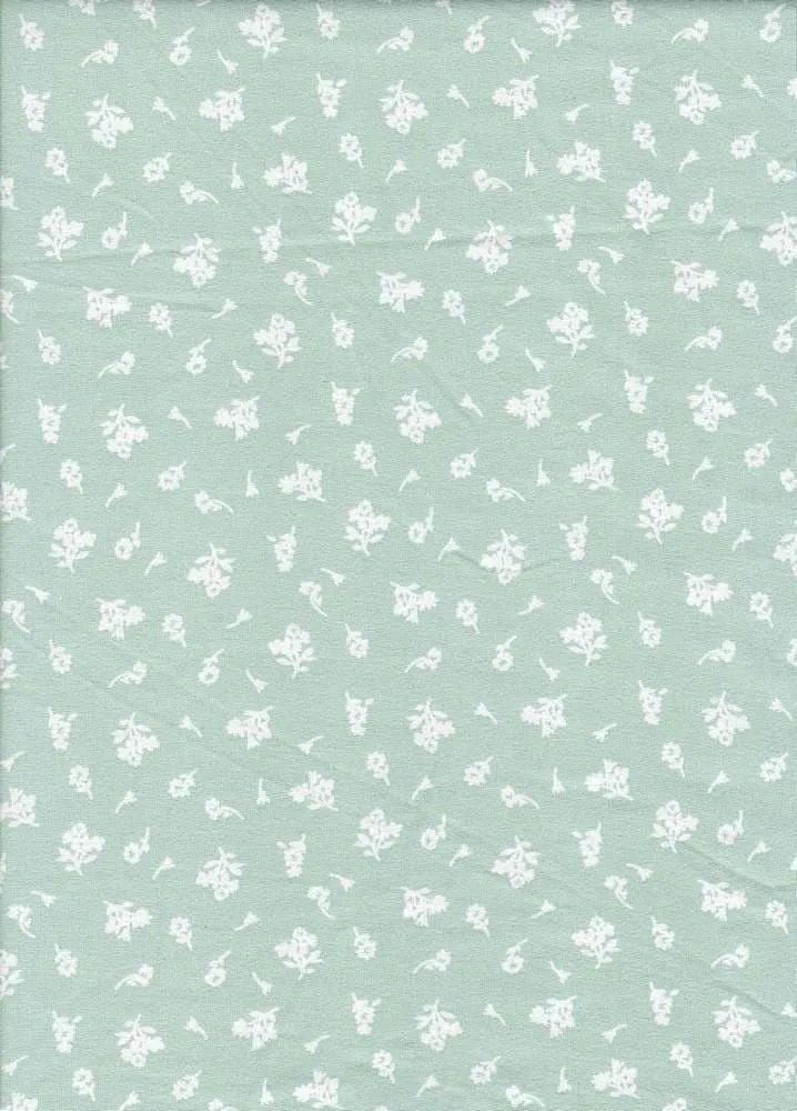 SUPER SOFT POLYESTER SPANDEX DBP / DTY BRUSHED MONOTONE FLORAL [NFF190918-009]